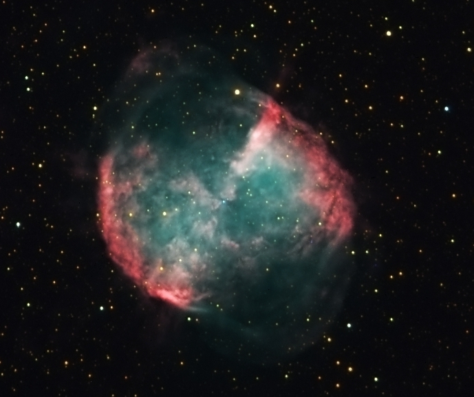 M-27 nebula image